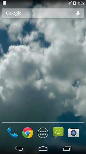 Clouds Video Live Wallpaper screenshot 1