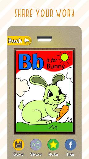 Coloring Games for Kids – Learn letters screenshot 3