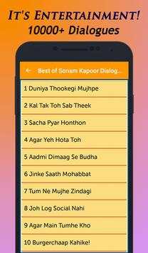 Best of Sonam Kapoor Dialogues screenshot 2