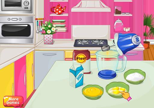 Kuchen-Spiele Mädchen Kochen screenshot 2