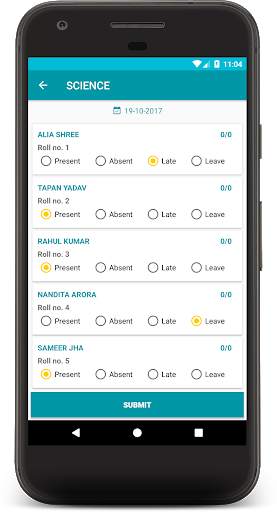 Offline Attendance Manager screenshot 3
