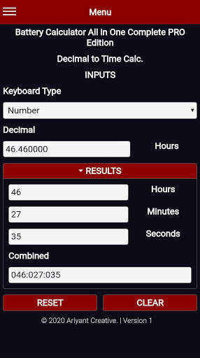 Battery Calculator All in One Complete PRO Edition screenshot 7