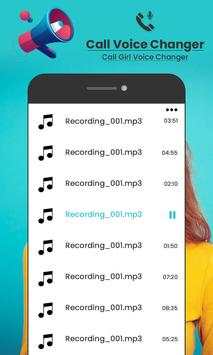 Call Voice Changer - Call Girl Voice Changer screenshot 4