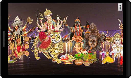 4D Durga Puja, Navaratri Durgotsava Live Wallpaper screenshot 3