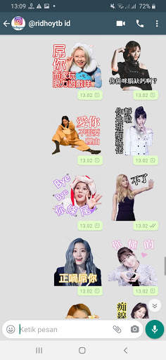Sticker WA Twice Korean Girl Group WAStickerApps screenshot 6