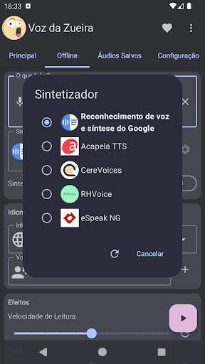 A Voz da Zueira - Texto em Voz screenshot 8