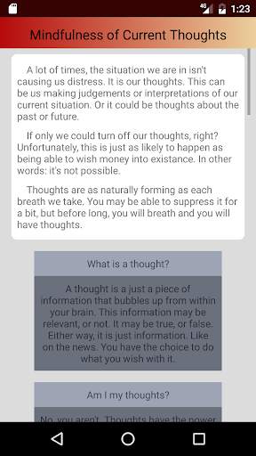 DBT Distress Tolerance Tools screenshot 4