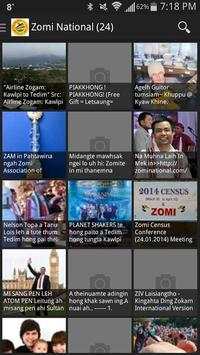 Zomi News 1 تصوير الشاشة