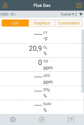 testo 330i App स्क्रीनशॉट 1