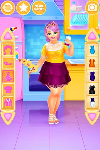 Chubby Girl Dress Up screenshot 2