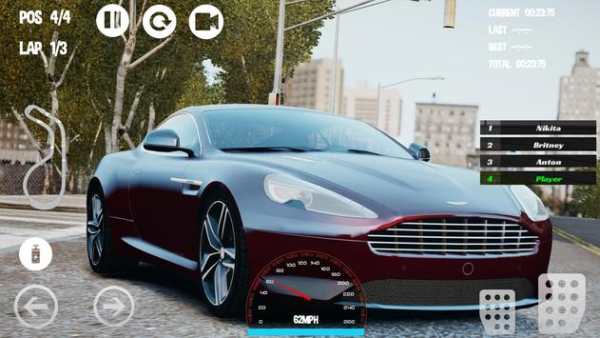 Car Racing Aston Martin Game screenshot 2