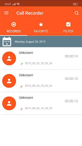 Call Recorder Auto Call Record – ACR screenshot 1