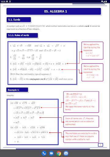 Algebra 1 Pure Math screenshot 9