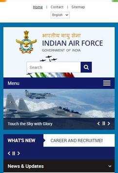 Indian AirForce (official) 1 تصوير الشاشة