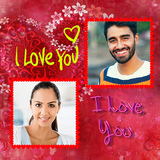 I Love You Dual Photo Frame Album Maker icon