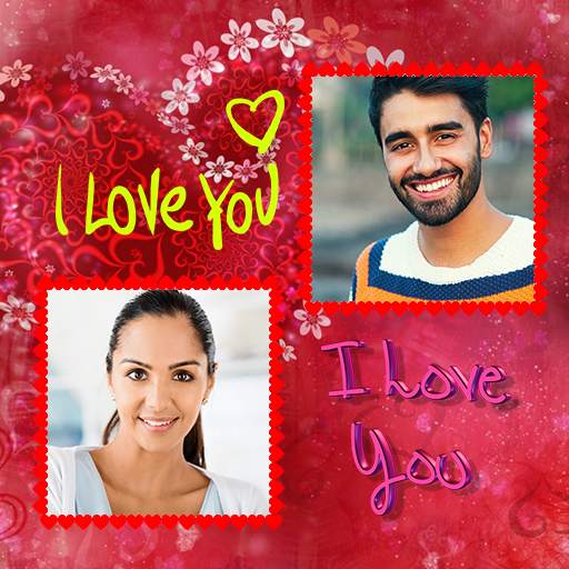 I Love You Dual Photo Frame Album Maker 1.0