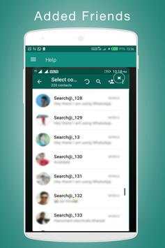 Unlimited Friends Search for WhatsApp 6 تصوير الشاشة