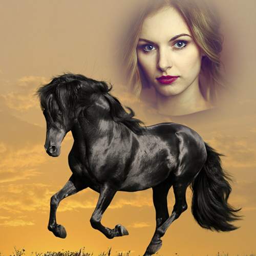 Horse With Man Photo Suit- Horse Photo Frame screenshot 5