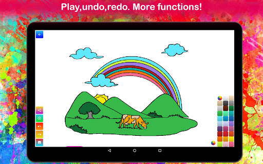 Unicorn Coloring Pages Game for kids glitter screenshot 17