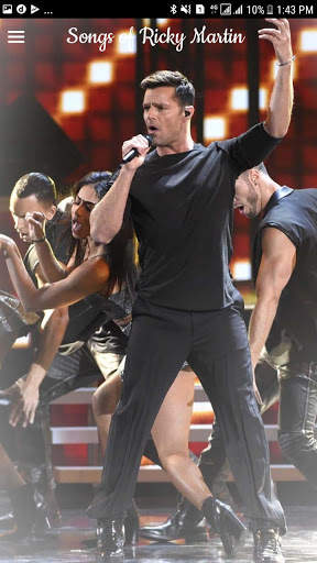 Songs of Ricky Martin 5 تصوير الشاشة