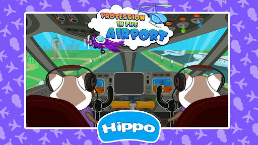 Hippo: Jogo no aeroporto screenshot 6