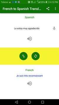 French Spanish Translator скриншот 6