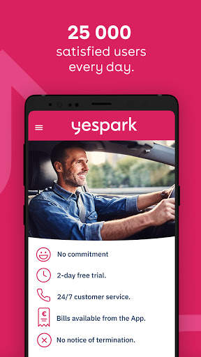 Yespark: parking lot rental screenshot 3