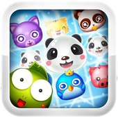 Pet pop Puzzle Mania-Match Gme icon