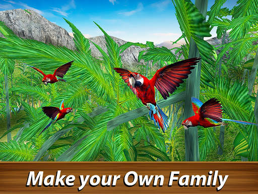 🐦 Wild Parrot Survival - jungle bird simulator! screenshot 11