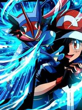 Ash Greninja Wallpaper स्क्रीनशॉट 1