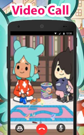 Video call for toca life : Fake video call screenshot 2