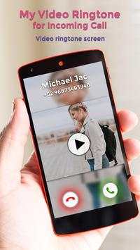 My Video Ringtone for Incoming Call स्क्रीनशॉट 4
