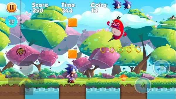 sonic jungle adventure dash screenshot 2