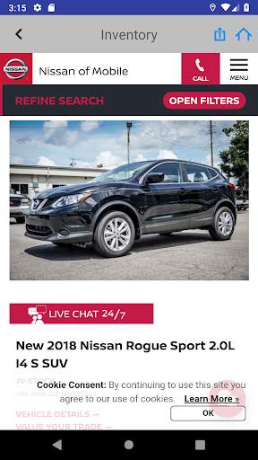 Nissan of Mobile screenshot 4