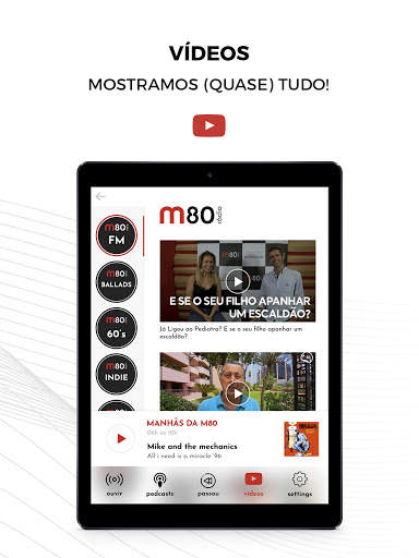 M80 Portugal's Radio screenshot 12