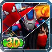 Incredible Superheroes Fighting logo