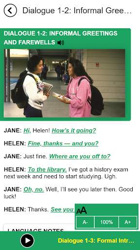 Everyday Conversations: Learning American English screenshot 3