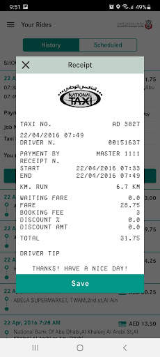 Abu Dhabi Taxi screenshot 5