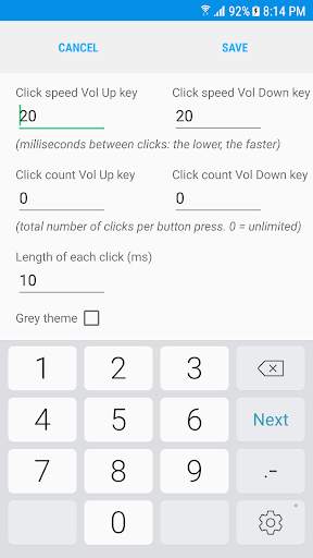 Volume Key Auto Clicker screenshot 2