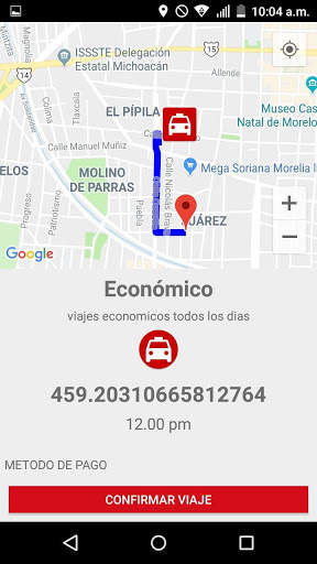 nucleo de taxis screenshot 4