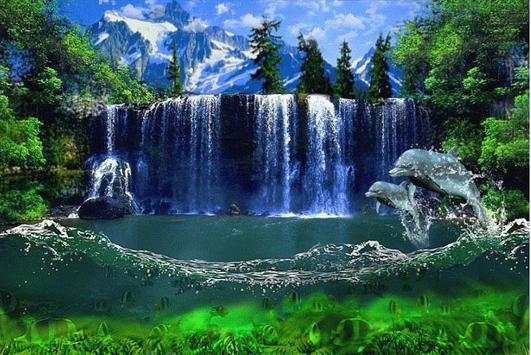 Waterfall Live Wallpaper screenshot 1