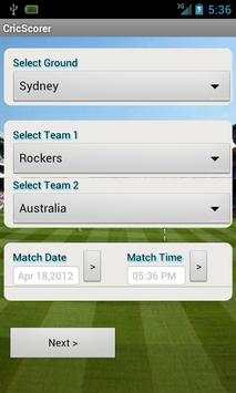 Cricket Scorer screenshot 7