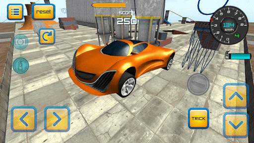 Industrial Area Car Jumping 3D screenshot 7