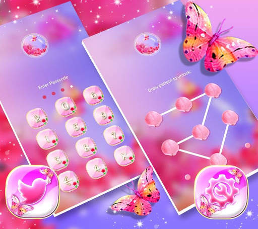 Flower Butterfly Launcher Theme screenshot 6