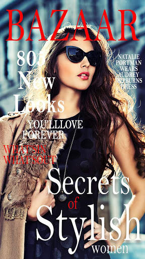 Magazine Cover Photo Editor- Magazine Cover Studio 1 تصوير الشاشة