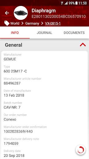 GEMÜ CONEXO Lite screenshot 1