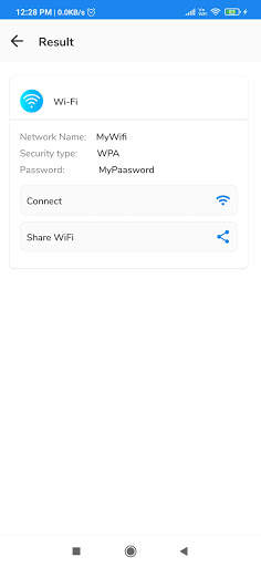 WiFi QR Code Scanner,Generator screenshot 6