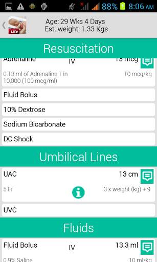 Neonatology Lite screenshot 3