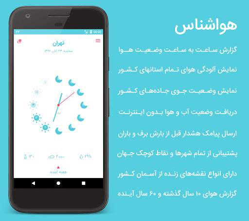 هواشناس ۴(هواشناسی) screenshot 1