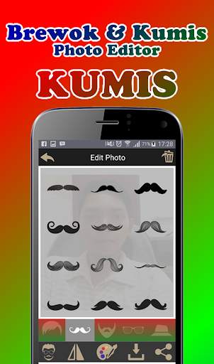 Brewok dan Kumis Photo Editor screenshot 5
